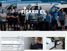 Tablet Screenshot of fisker-el.dk